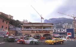 Sur le circuit de monaco